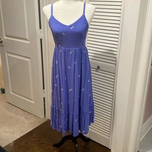 Beautiful periwinkle spaghetti strap sundress from Old Navy size small